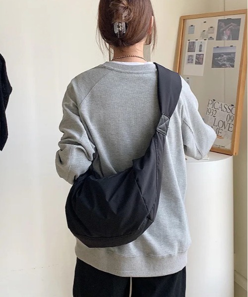 「BARELY BLUE」 ショルダーバッグ FREE ブラック レディース_画像6