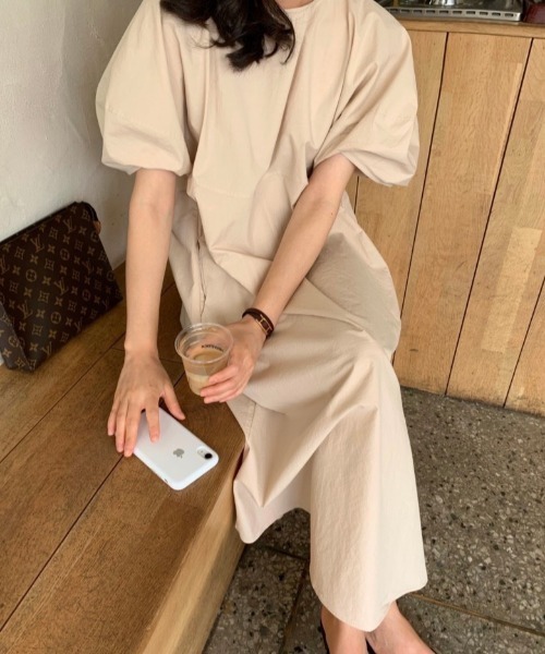 「ABITOKYO」 半袖ワンピース X-LARGE ピンク レディース_画像6