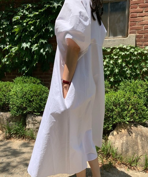 「ABITOKYO」 半袖ワンピース X-LARGE ピンク レディース_画像8