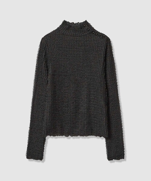 ルルウィルビー LOU LOU ティアードプルオーバー 黒 定価28600円 LOULOU WILLOUGHBY（ルルウィルビー） tシャツ 「LOULOU WILLOUGHBY
