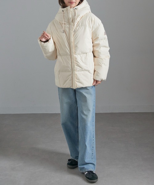 yuyuyurin⭐︎PYRENEX アイボリー ロングダウンジャケット yuyuyurin⭐︎PYRENEX アイボリー ロングダウンジャケット pyrenexの