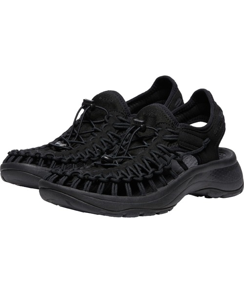 KEEN（キーン） フラットサンダル 23.5cm ブラック レディース