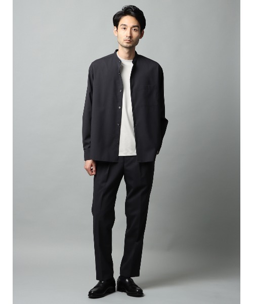 DSQUARED2 トロピカルウェイトストレッチTOKYO スラックス スラックス タックイージーパンツ ストレッチ ウールポリエステル