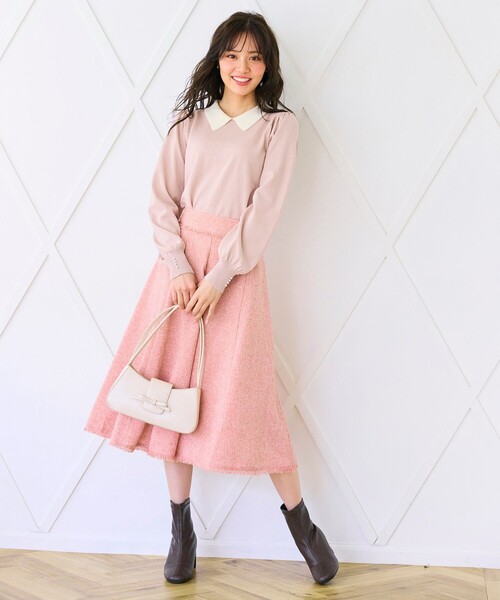 「Feroux」 長袖ニット F ブラック レディース_画像5