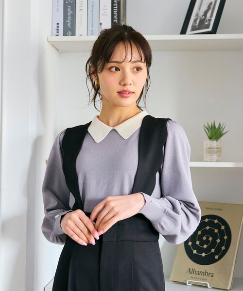 「Feroux」 長袖ニット F ブラック レディース_画像7