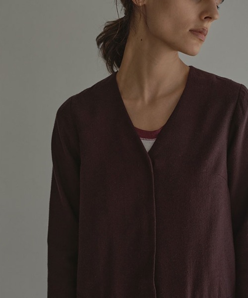 ETRE TOKYO（エトレトウキョウ） ワンピース VネックIラインロング