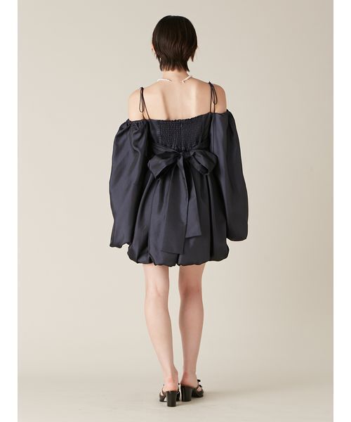 LILY BROWN（リリーブラウン） バルーンミニドレス レディース