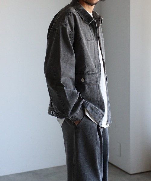 「CREARE -LINO-」 デニムジャケット L ライトブルー メンズ_画像3