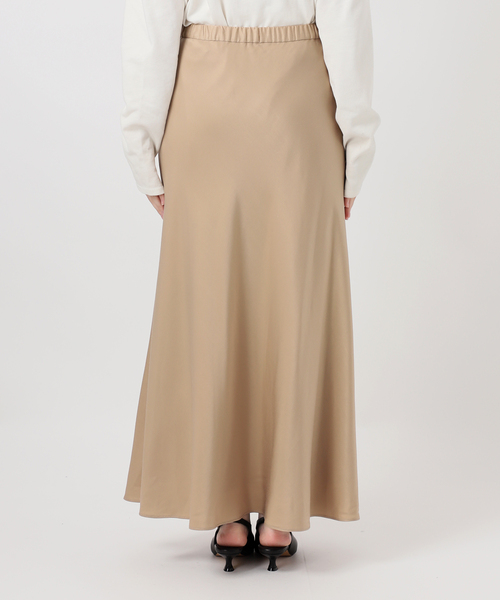 ⭐︎未使用タグ付き⭐︎IENA フレアスカート ベージュ 38 SLOBE IENA（スローブイエナ） スカート 「ブラックのみWEB限定/追加2