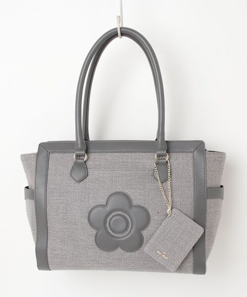 MARY QUANT（マリークヮント） トートバッグ - グレー レディース