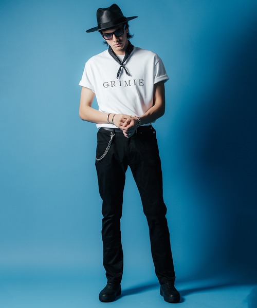 「CRIMIE」 デニムパンツ L ブラック メンズ_画像2