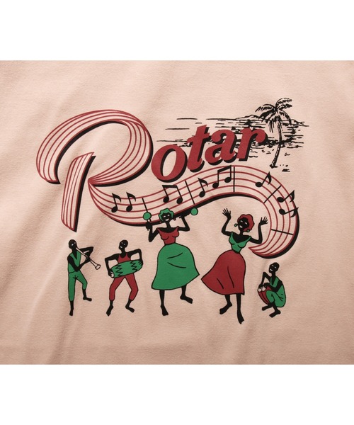 「ROTAR」 長袖Tシャツ X-LARGE スミクロ メンズ_画像4