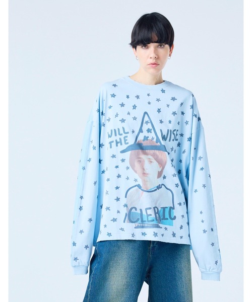 little sunny bite will long tee ストシンblue Little sunny bite（リトルサニーバイト） tシャツ 「Little sunny