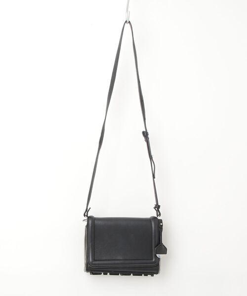 DIESEL ブラック ショルダーバッグ ZIP-D CROSSBODY BAG X ショルダーバッグ｜ブラック｜ウィメンズ｜DIESEL