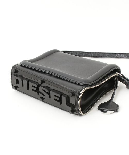 【佐藤】DIESEL ブラック ショルダーバッグ DIESEL（ディーゼル） ショルダーバッグ UNI ブラック レディース