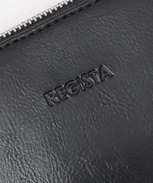 REGiSTA（レジスタ） クラッチバッグ スプリットレザー（牛床革） L字