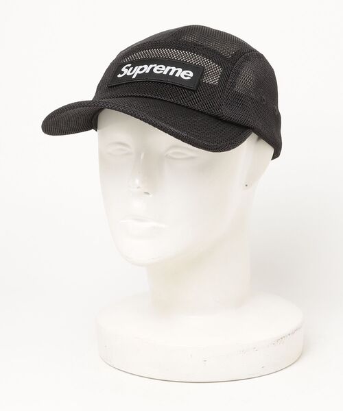 Supreme メッシュバック ブラックキャップ Supreme（シュプリーム） Mesh Cordura Camp Cap メッシュキャップ