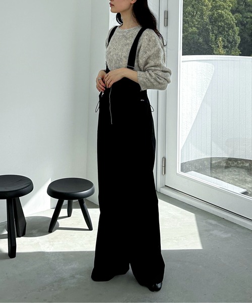 「feepur」 長袖ニット MEDIUM オフホワイト レディース_画像4