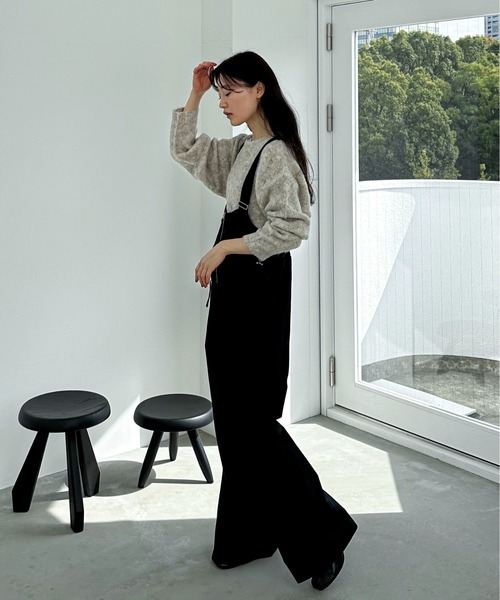 「feepur」 長袖ニット MEDIUM オフホワイト レディース_画像5