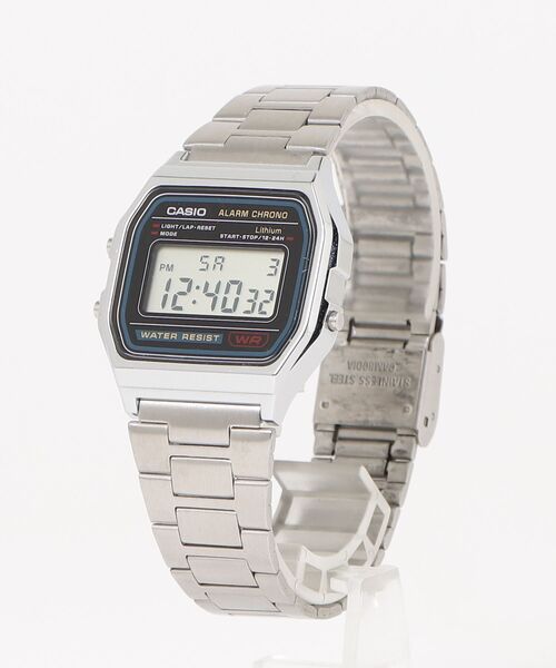 CASIO（カシオ） デジタル腕時計 - シルバー メンズ : ZOZOTOWN Yahoo