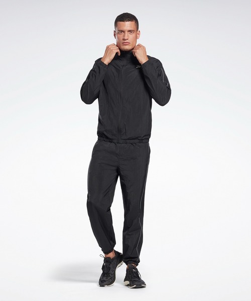 Reebok（リーボック） セットアップ LARGE ブラック メンズ : ZOZOTOWN