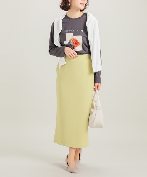 GLACIER lusso（グラシアルッソ） スカート ナロースカート : ZOZOTOWN