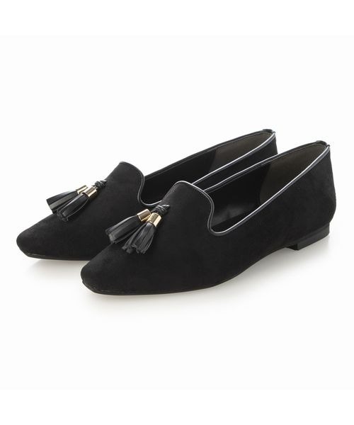 「Fin」 フラットパンプス 24.5cm ブラウン レディース_画像2