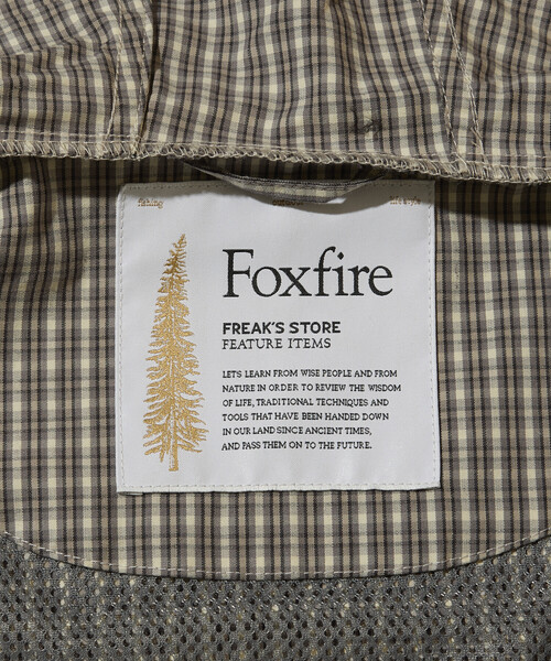Foxfire（フォックスファイヤー） tシャツ 別注 チェック フード 