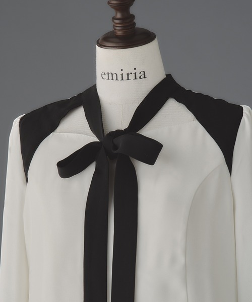 「emiriawiz」 長袖ブラウス MEDIUM ホワイト レディース_画像3