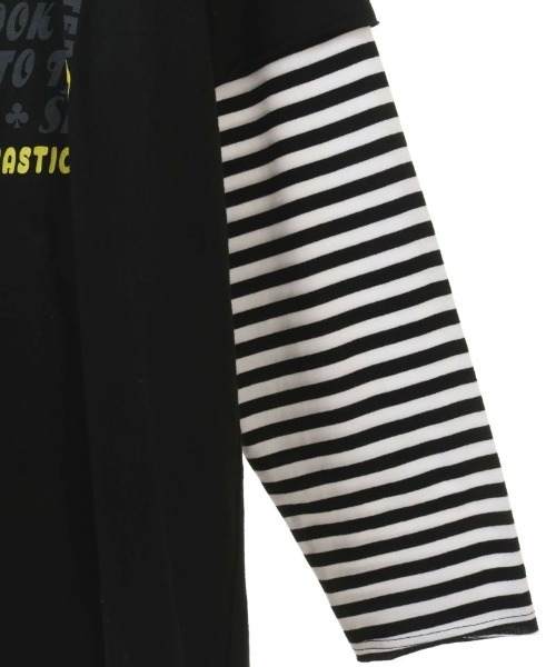 「Candy Stripper」 長袖ワンピース 2 パープル レディース_画像4