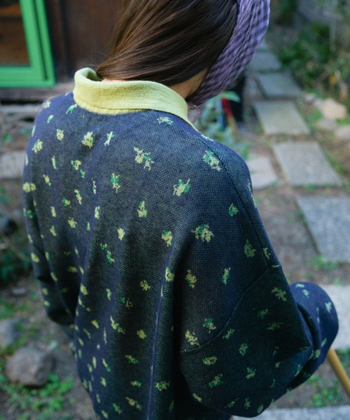 Pamm スキッパーニット　パム　グリーンブルーグレー PAMMのスキッパーニット – pamm.officialstore