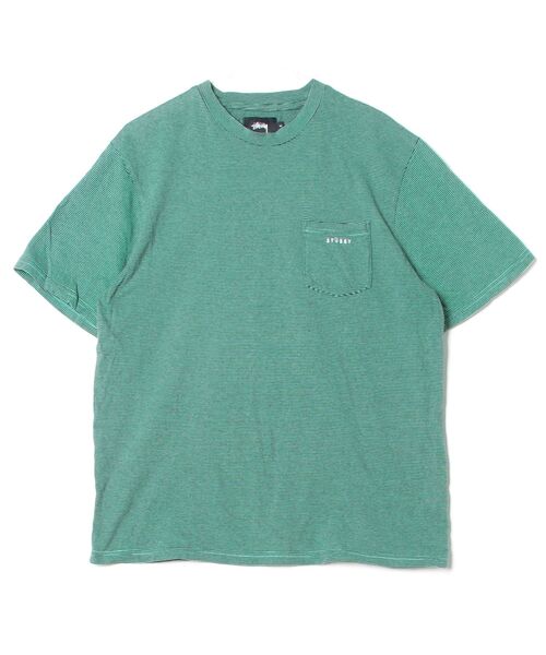 STUSSY（ステューシー） 半袖Tシャツ M グリーン メンズ : ZOZOTOWN