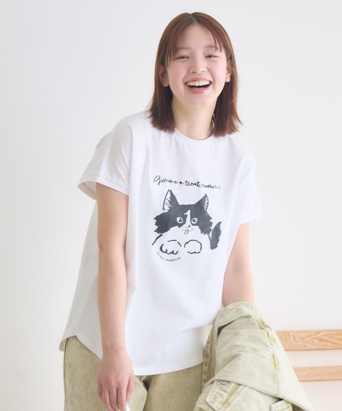 meeny miny tシャツ 「meeny miny」CAT ＆ BAKES 9456「わんこBANDOと