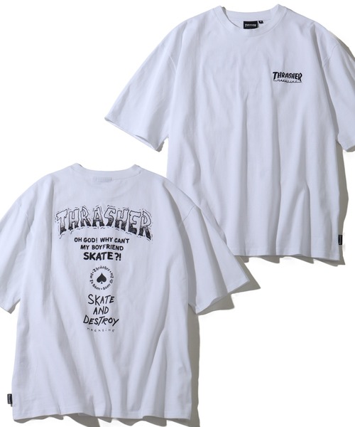 THRASHER（スラッシャー） tシャツ 「THRASHER/スラッシャー」バック