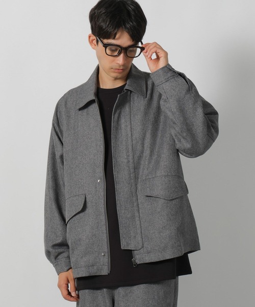 「LAKOLE」 ブルゾン LARGE グレー メンズ_画像5