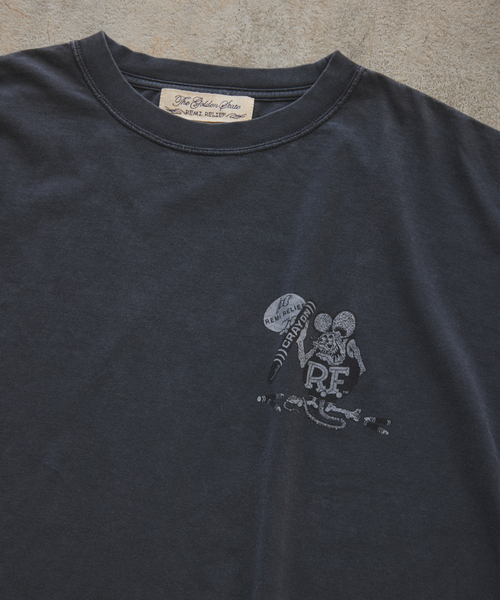 REMI RELIEF（レミ レリーフ） tシャツ 別注 ”RAT FINK” ヴィンテージ