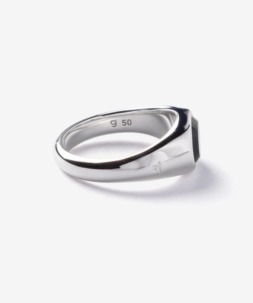 TOM WOOD（トムウッド） 指輪 リング TOM WOOD Joe Ring Polished Onyx