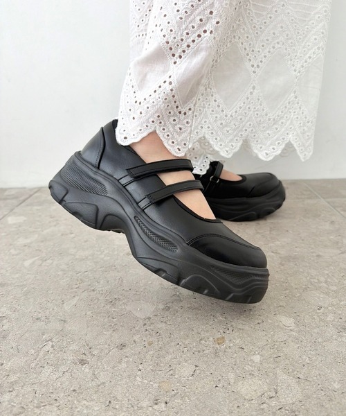 美品⭐️dansko メリージェーン レザー パンプス 厚底　ブラック　38 ORiental TRaffic（オリエンタルトラフィック） パンプス ＼ 厚底