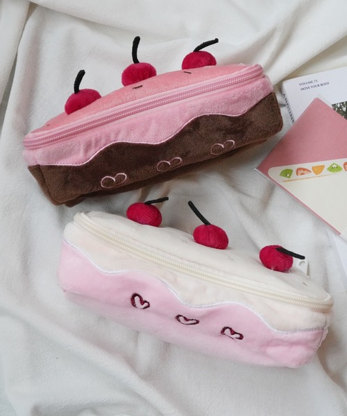 文房具 「 Sowel. / ソエル 」 チェリー ケーキ ペンケース マルチ