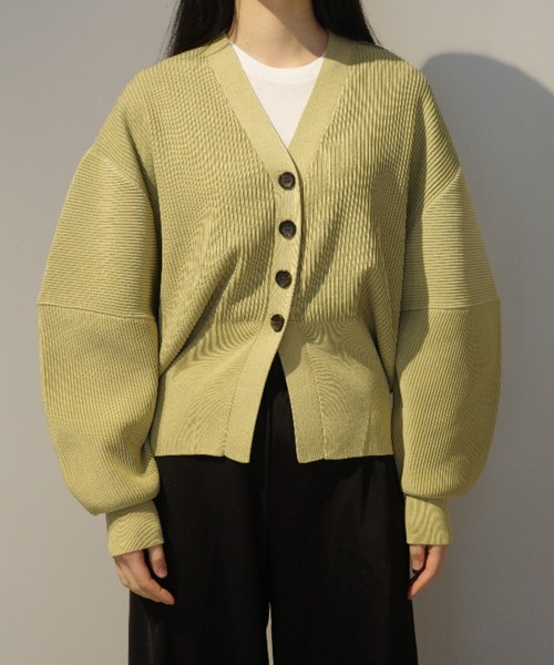 CLANE（クラネ） ニット セーター CLANE CURVED SLEEVE KNIT CARDIGAN