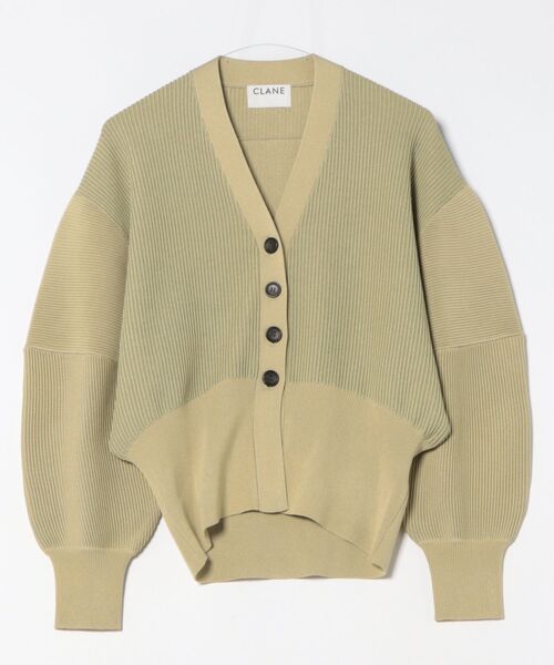 CLANE（クラネ） ニット セーター CLANE CURVED SLEEVE KNIT CARDIGAN