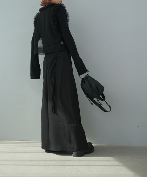 「chuclla」 スカート M モカ レディース_画像3