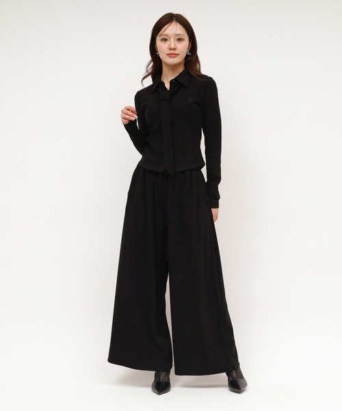 パンツ カットワイドパンツ レディース_14