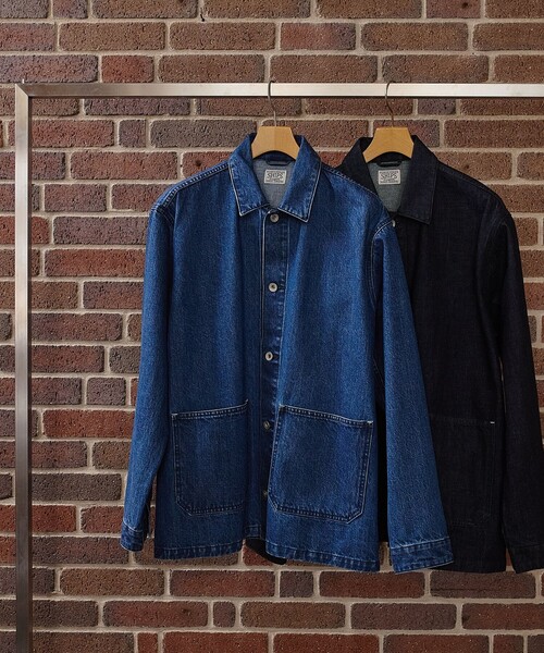 SHIPS（シップス） カバーオール SHIPS: AUTHENTIC デニム