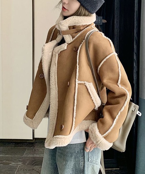「meJane」 ジャケット M ブラウン レディース_画像9