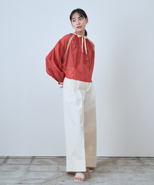 「Audrey and John Wad」 パンツ M ブルー レディース_画像8