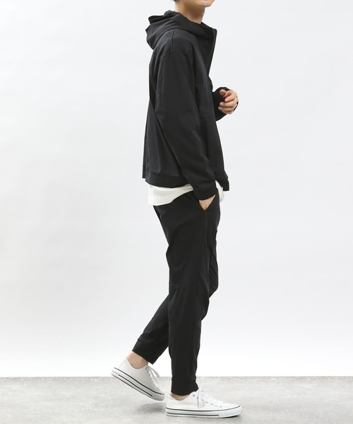 「GLOBAL WORK Smile Seed Store」 ジップアップパーカー X-LARGE ダークカーキ メンズ_画像4