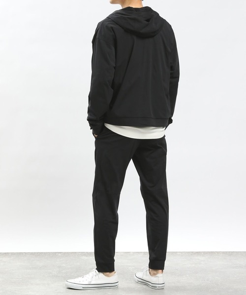 「GLOBAL WORK Smile Seed Store」 ジップアップパーカー X-LARGE ダークカーキ メンズ_画像5