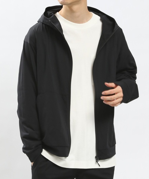 「GLOBAL WORK Smile Seed Store」 ジップアップパーカー X-LARGE ダークカーキ メンズ_画像6