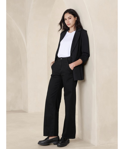 「BANANA REPUBLIC FACTORY STORE」 テーラードジャケット S オレンジ レディース_画像5